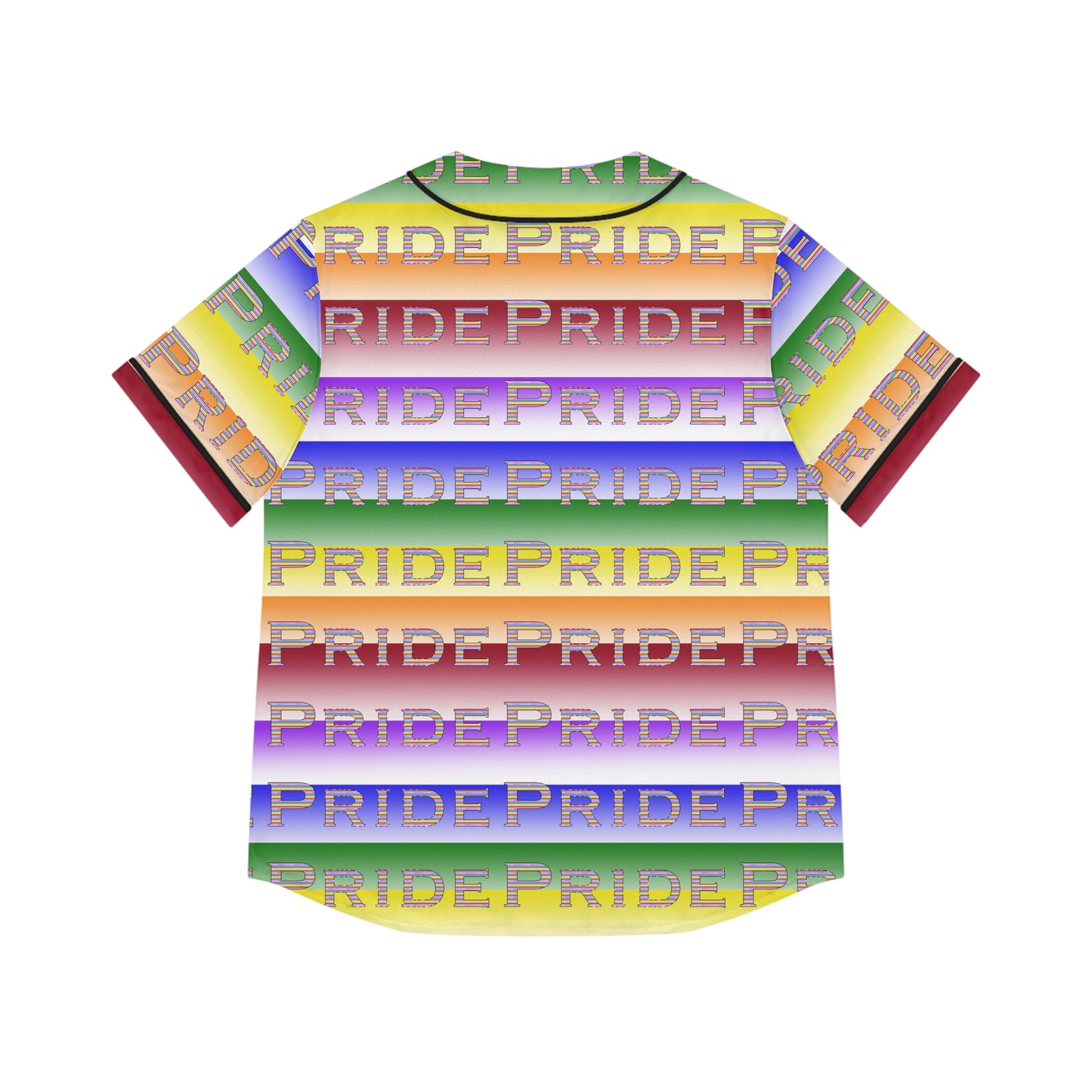 Pride LGBTQ Women's Baseball Jersey (AOP)