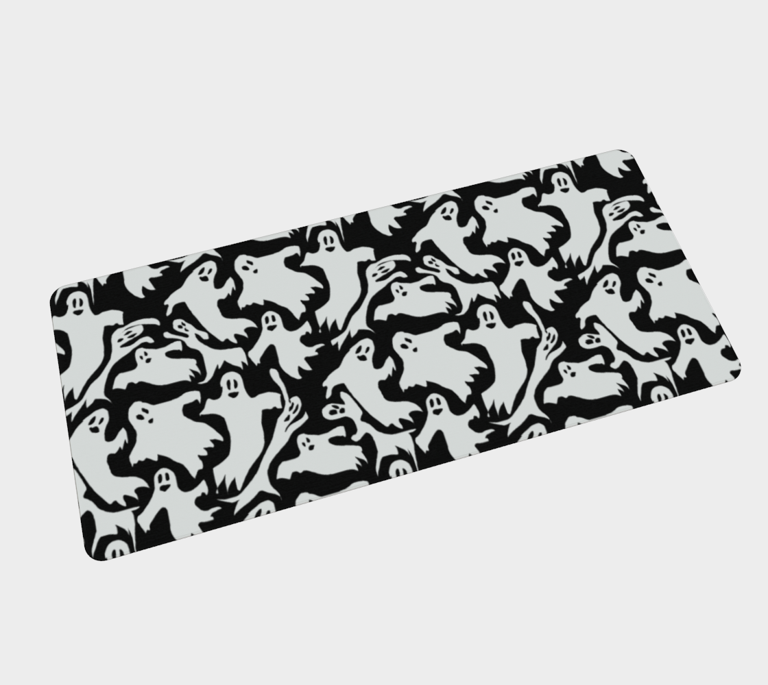 Ghosties Pattern Desk Mat