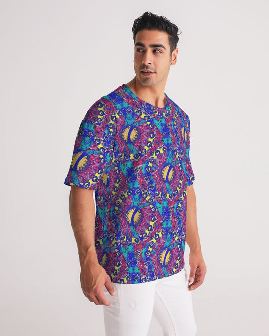 Caribbean Grafitti Men's All-Over Print Premium Heavyweight Tee