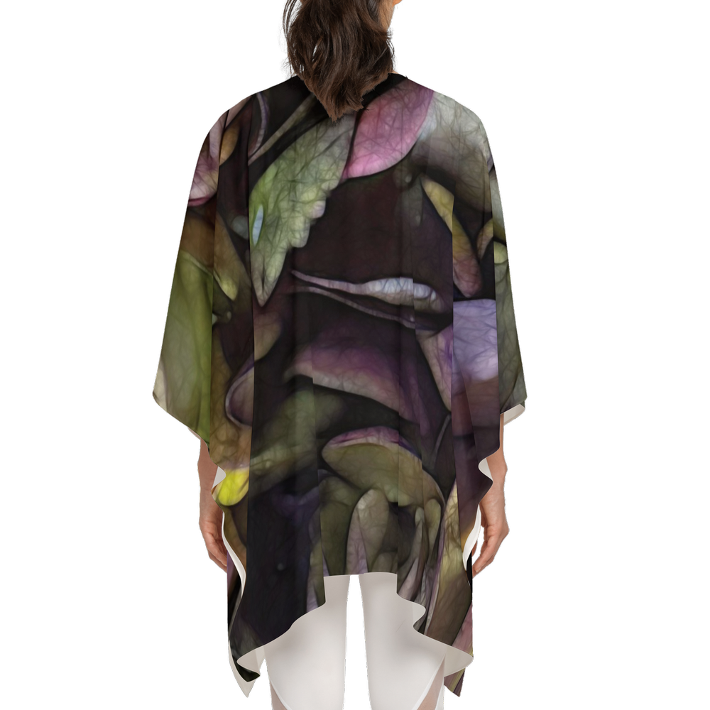 October Flowers 5 Women's Silky-like Wrap-Ultra-Soft and Smooth