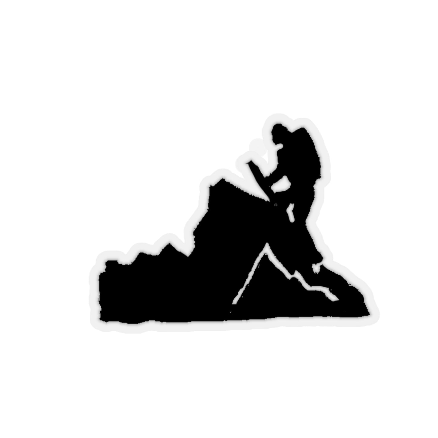 Climbing Everest Kiss-Cut Stickers