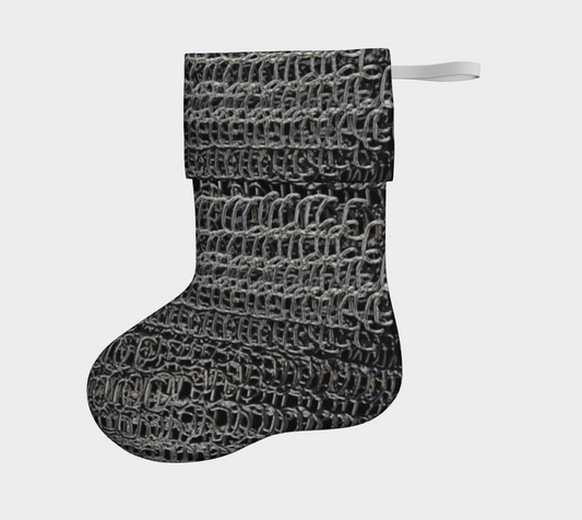 Chainmaille Christmas Stocking