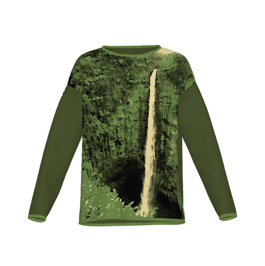 Akaka Falls Hawaii Knit Sweater