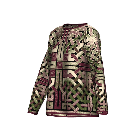 Earthtone Celtic Knot Sweater