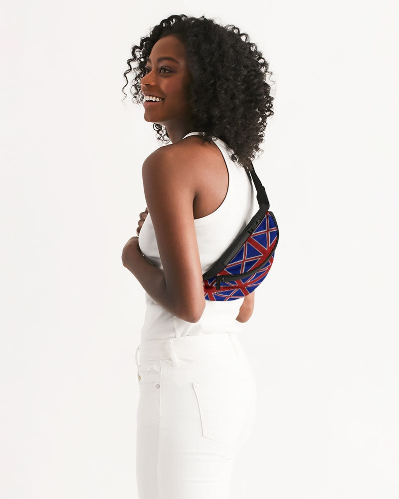 British Flag Pattern Crossbody Sling Bag