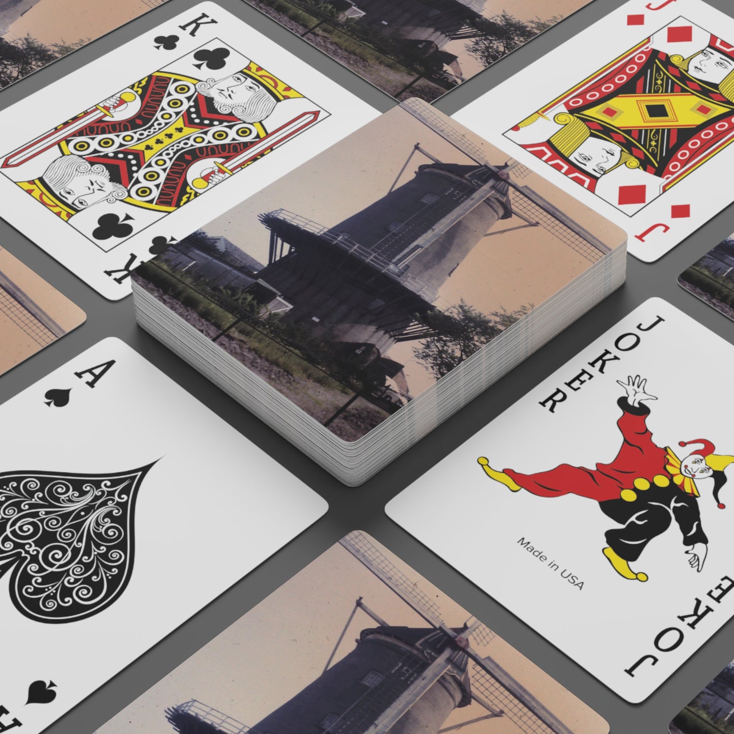 Europe 1967 No 9 Custom Poker Cards