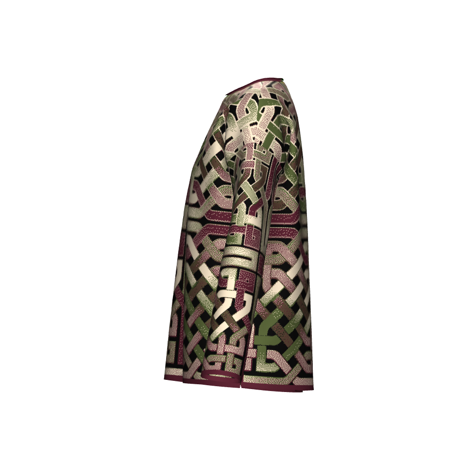 Earthtone Celtic Knot Sweater