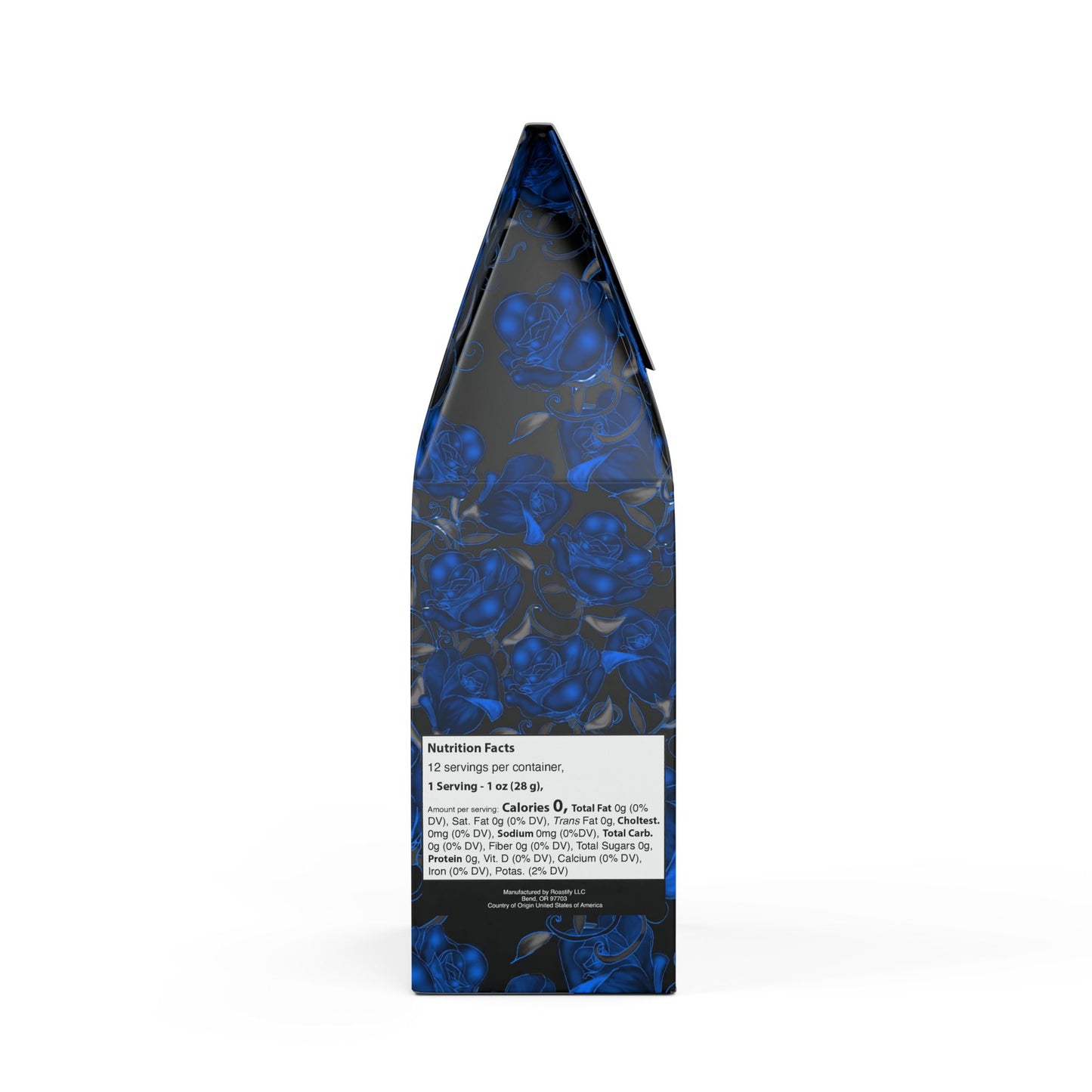 Blue Roses On Black Party Favor Broken Top Coffee Blend (Medium Roast)