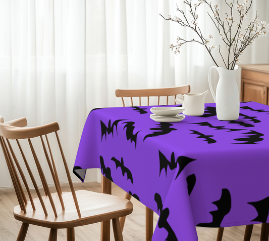 Bats Pattern Table Cloth