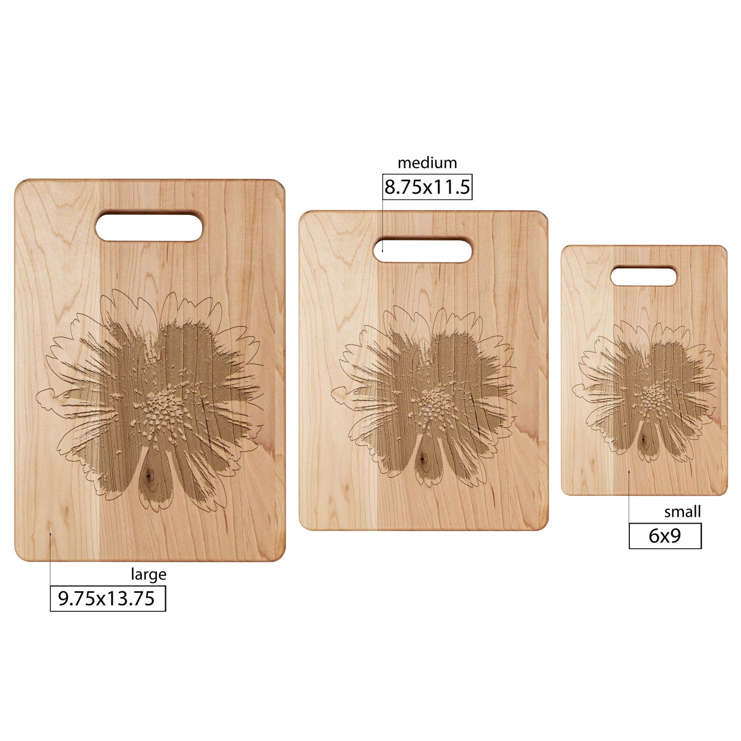 Gaillardia Maple Cutting Board