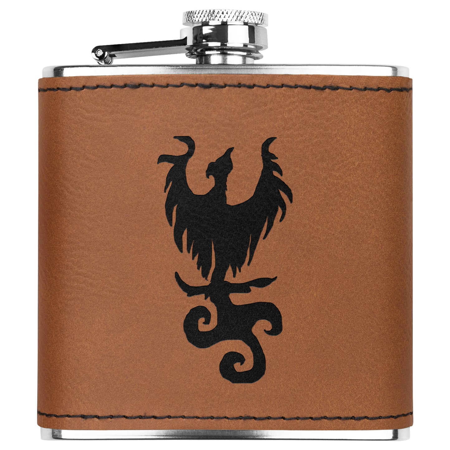 Phoenix Rising Flask