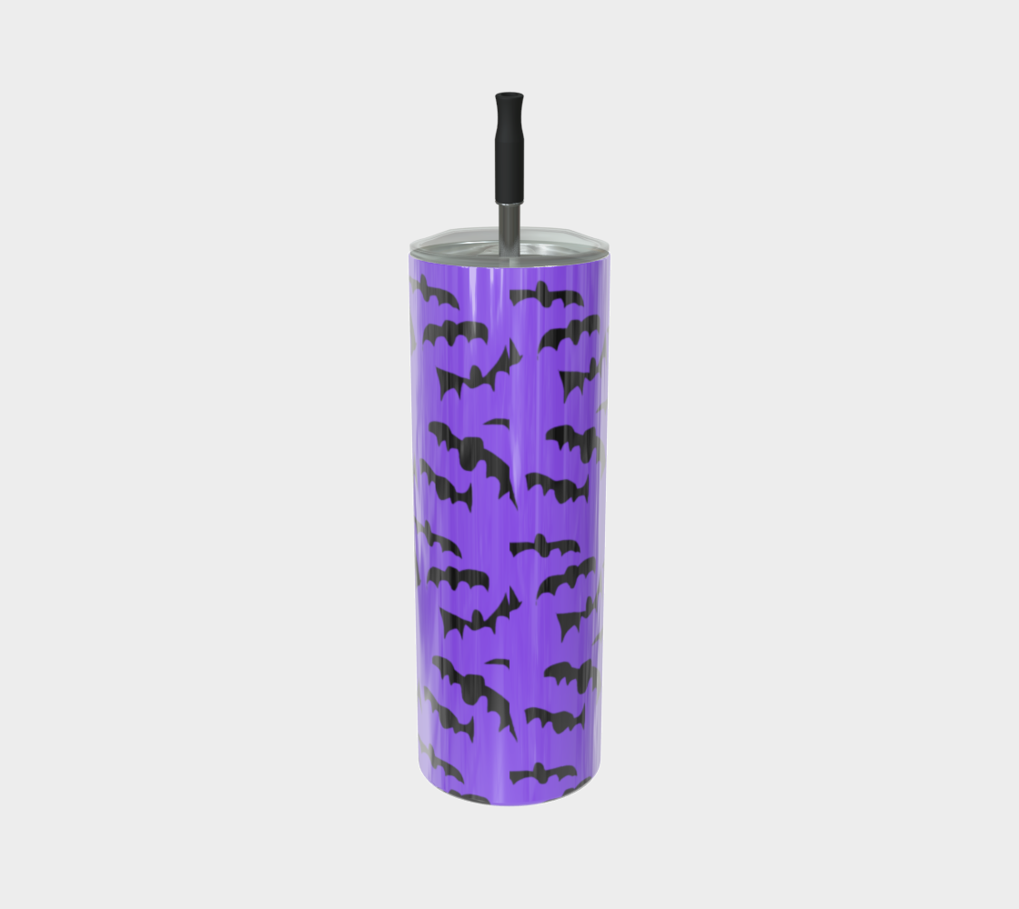 Bats Pattern Stainless Steel Tumbler