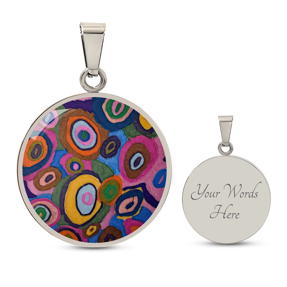 Warm Autumn Bubbles Necklace