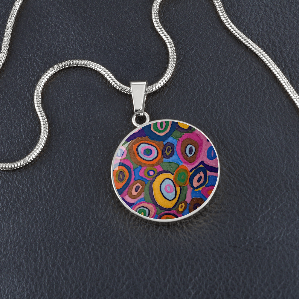 Warm Autumn Bubbles Necklace