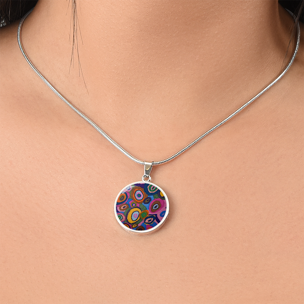 Warm Autumn Bubbles Necklace