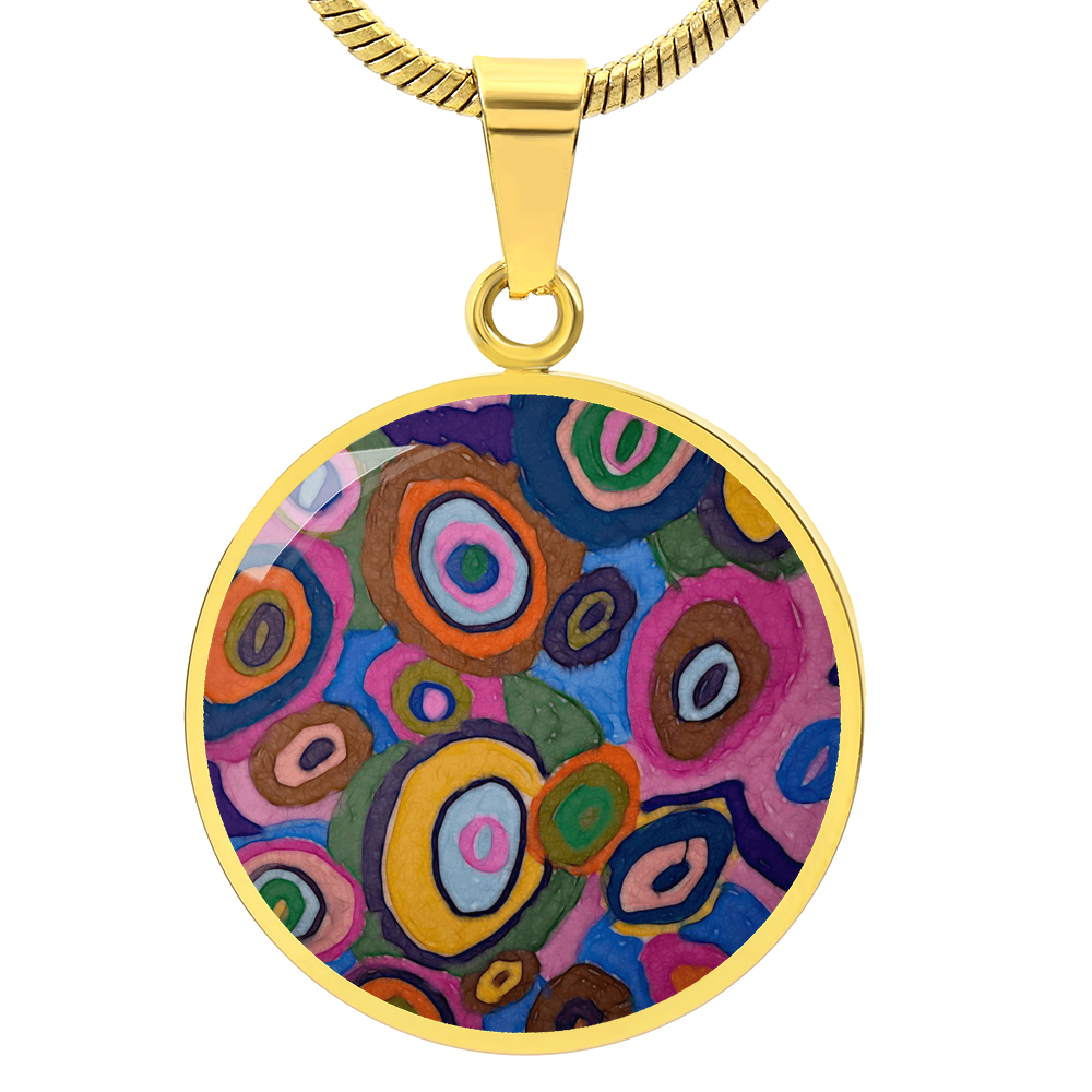 Warm Autumn Bubbles Necklace