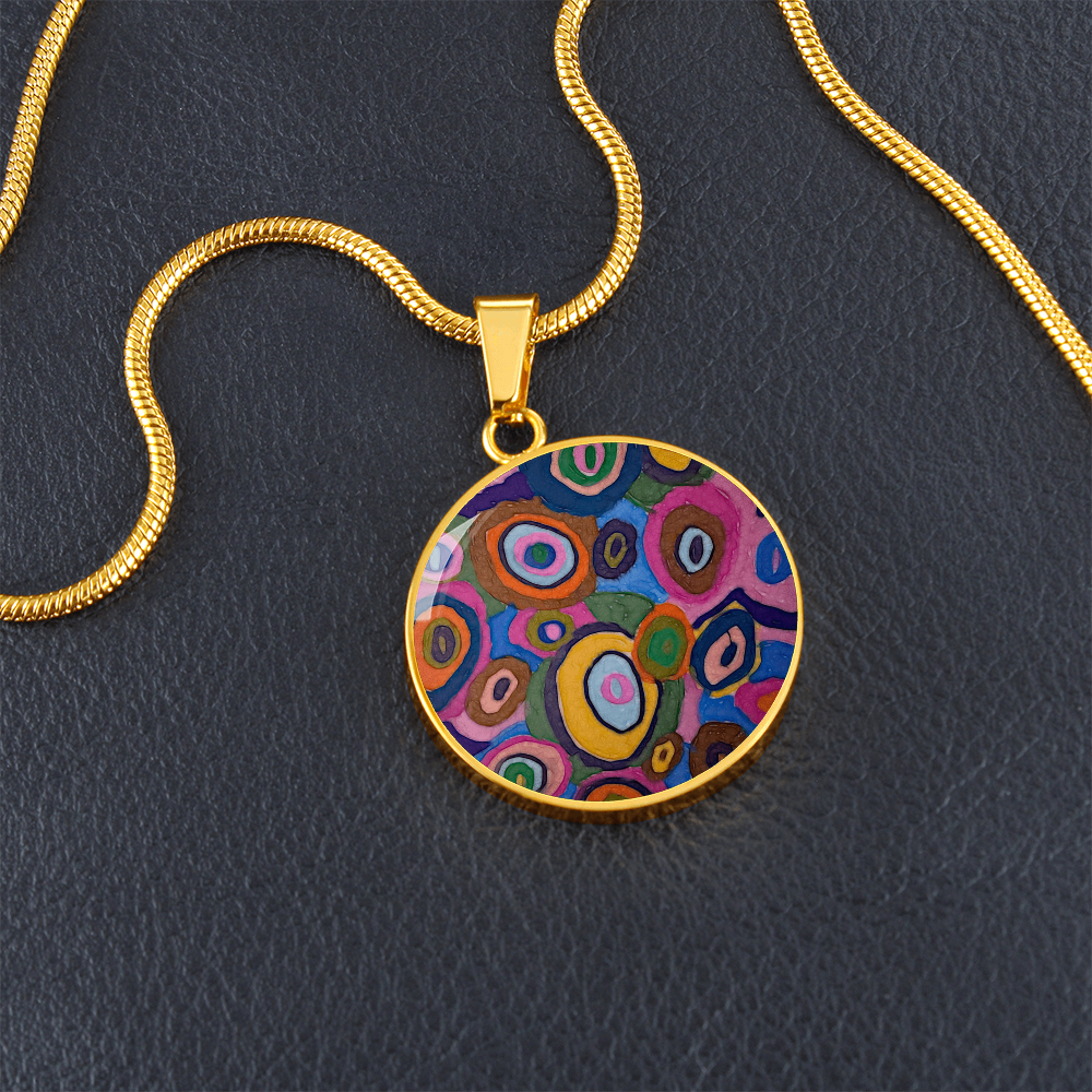 Warm Autumn Bubbles Necklace