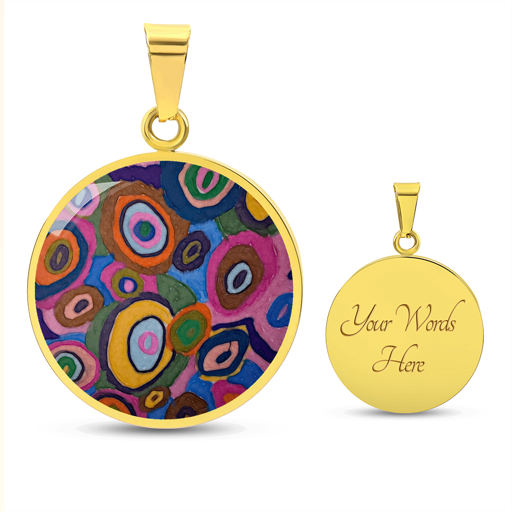 Warm Autumn Bubbles Necklace