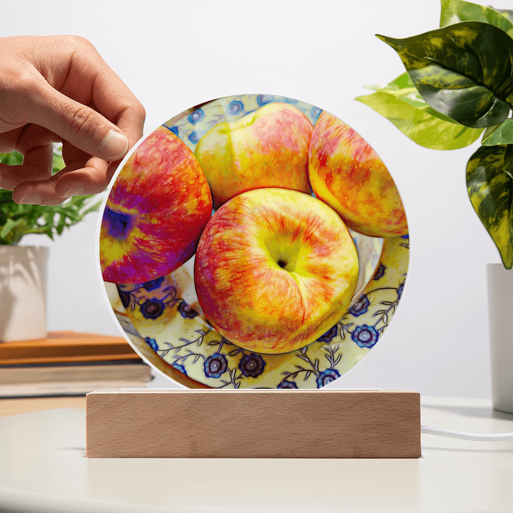 Bowl of Apples LED Light