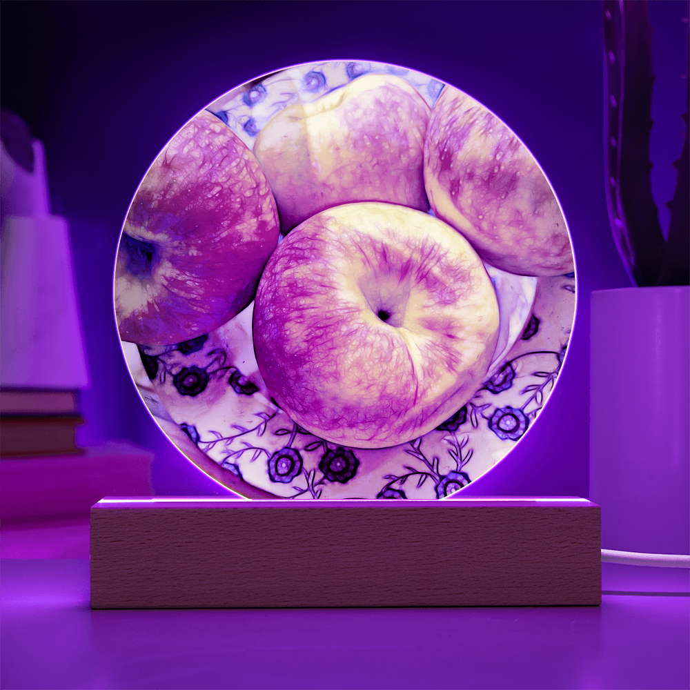 Bowl of Apples LED Light