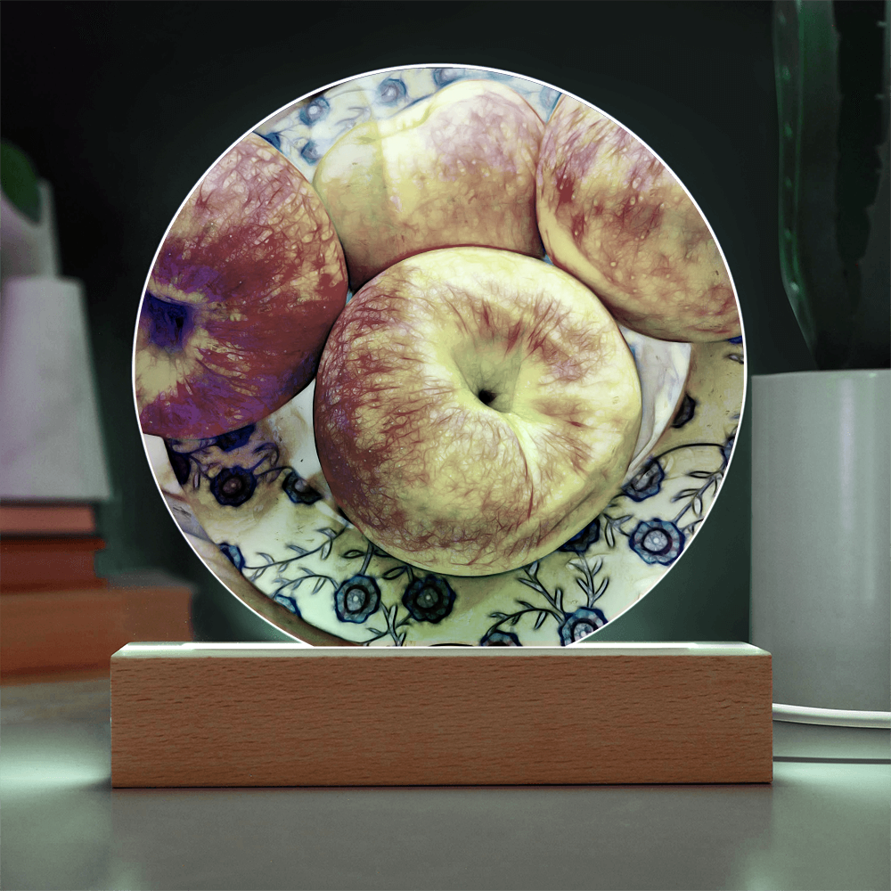 Bowl of Apples LED Light