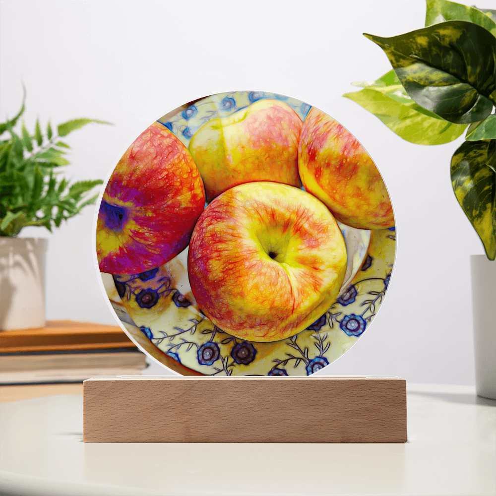 Bowl of Apples LED Light