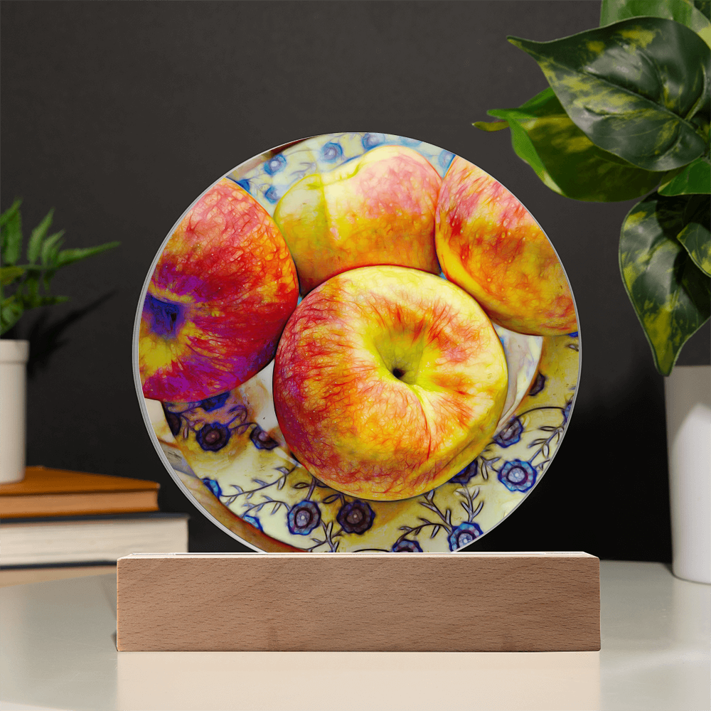 Bowl of Apples LED Light