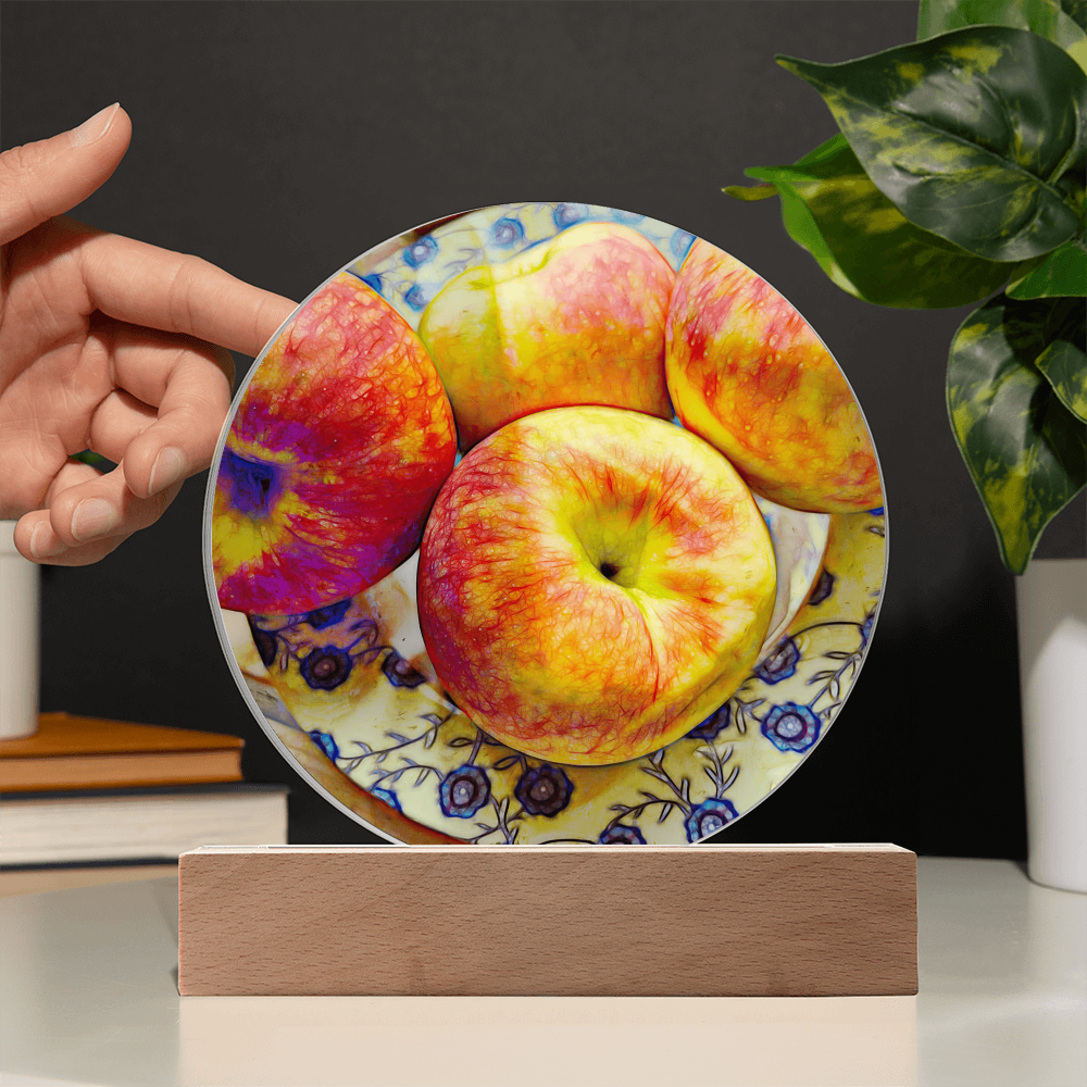Bowl of Apples LED Light