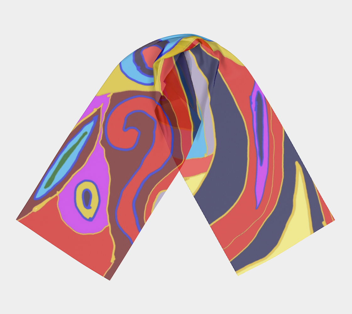 May Afternoon Long Scarf