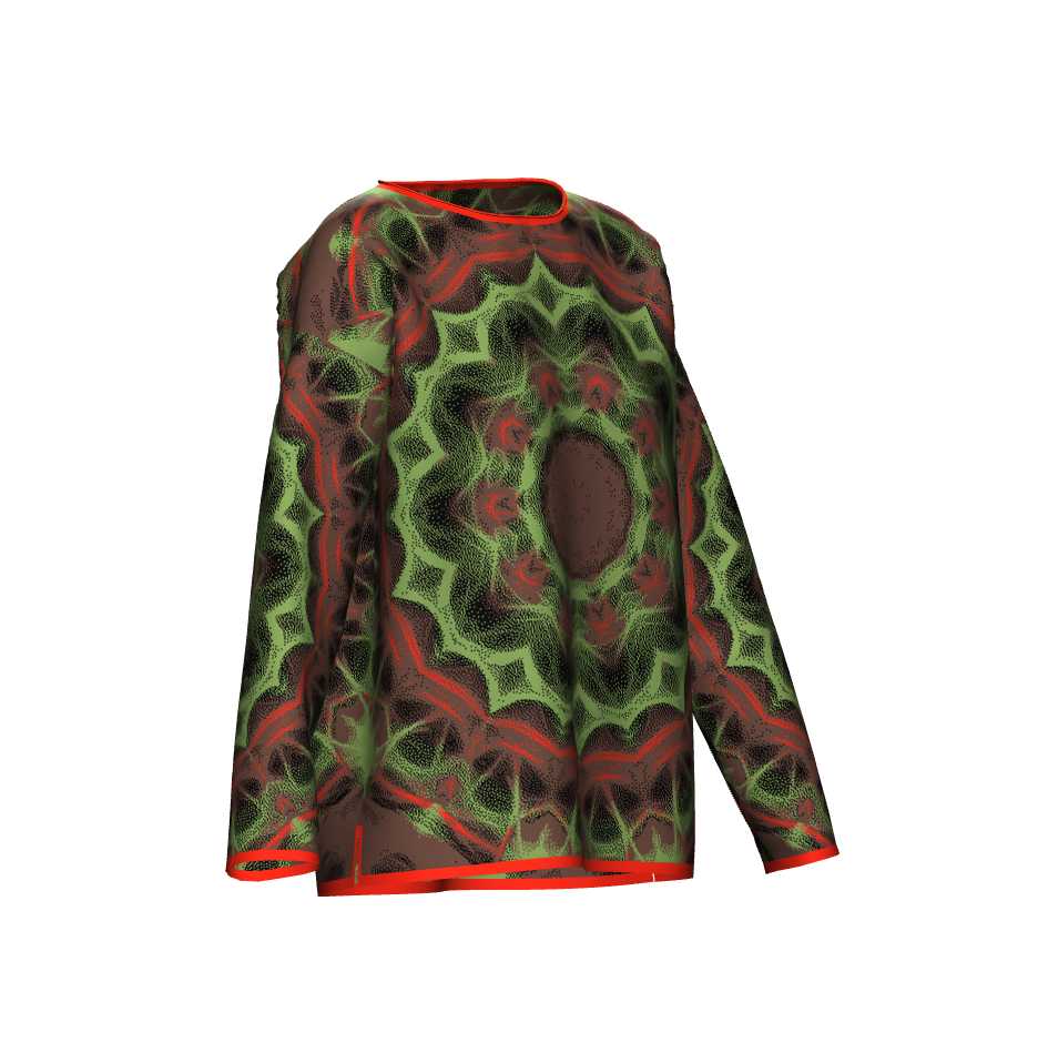 Lotus Kaleidoscope Sweater