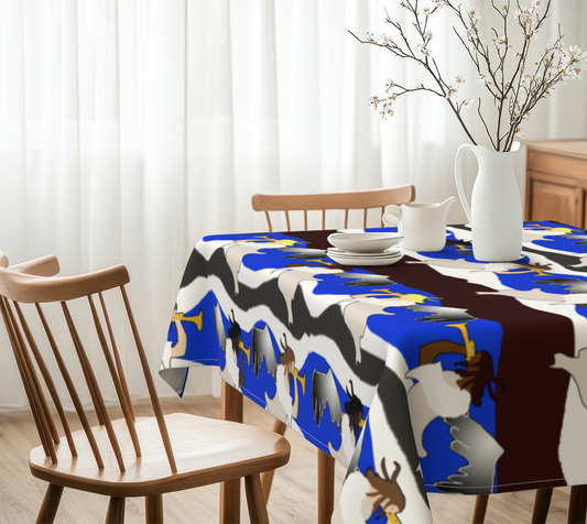 Angels Pattern Table Cloth