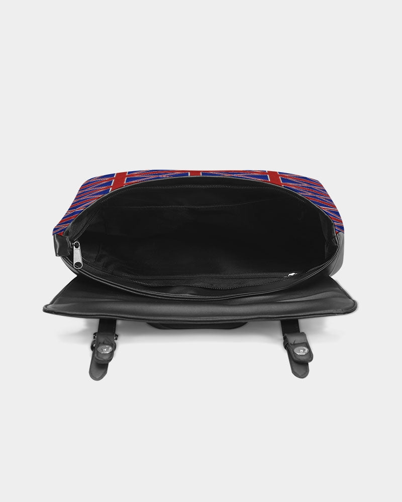 British Flag Pattern Casual Flap Backpack