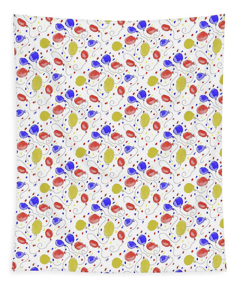 Balloons Pattern - Tapestry
