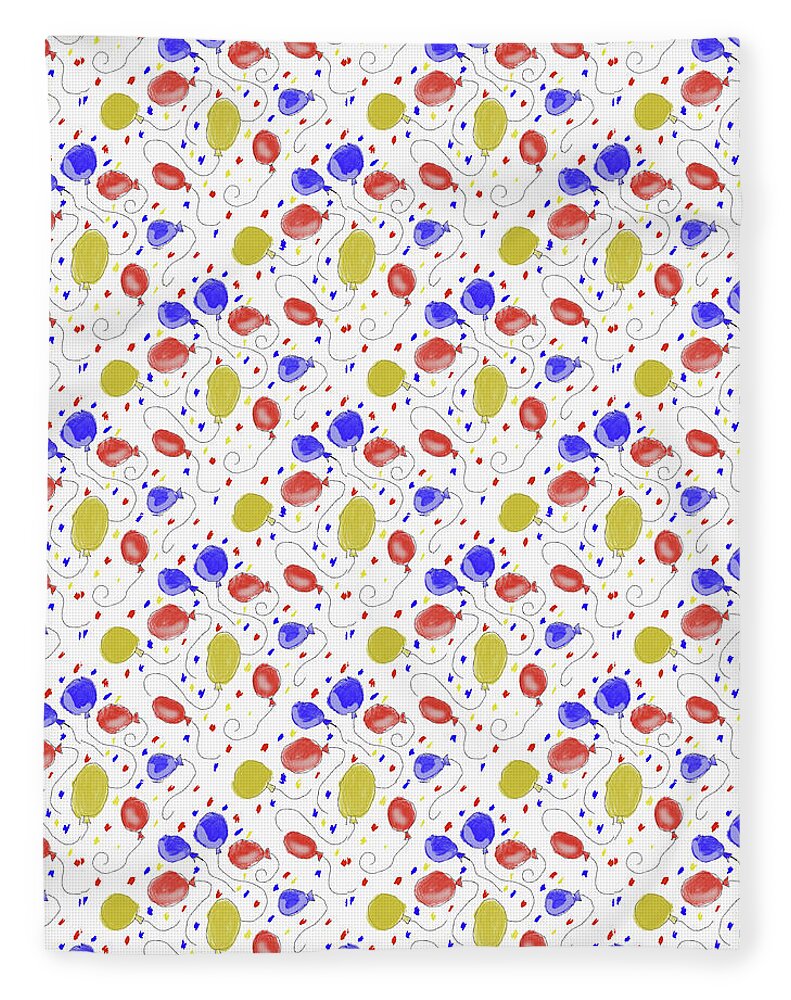 Balloons Pattern - Blanket