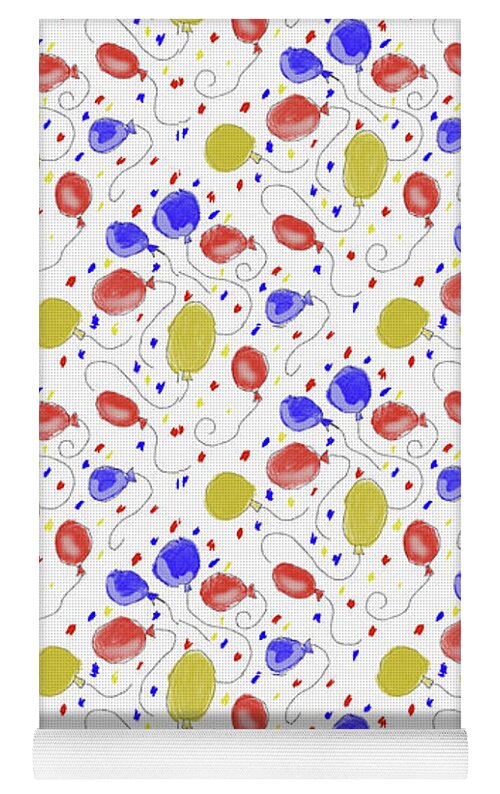Balloons Pattern - Yoga Mat