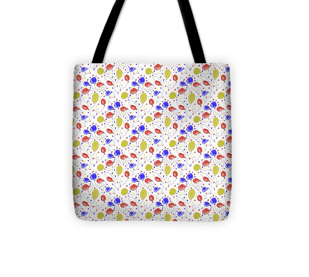 Balloons Pattern - Tote Bag