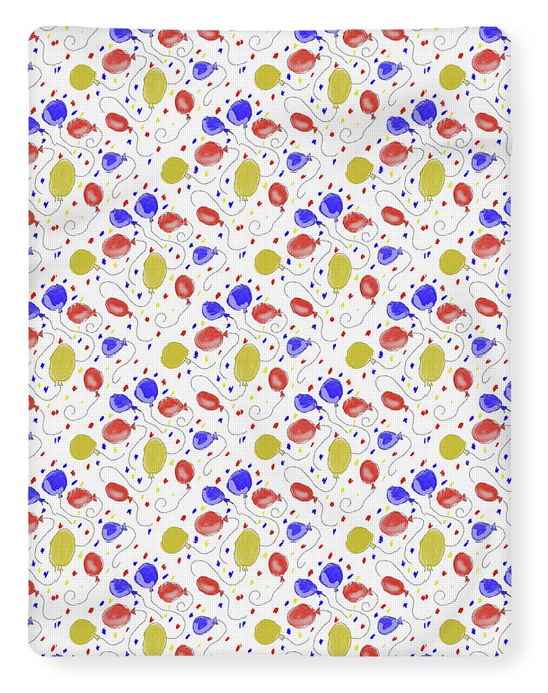 Balloons Pattern - Blanket