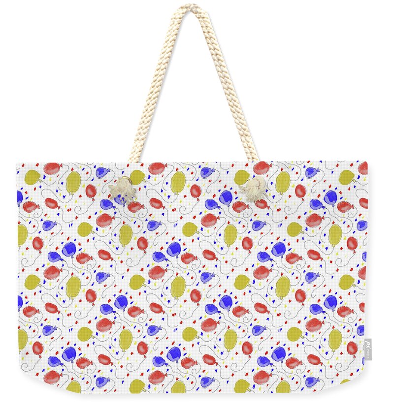 Balloons Pattern - Weekender Tote Bag