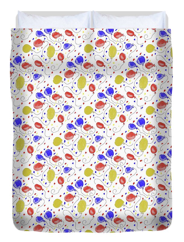 Balloons Pattern - Duvet Cover