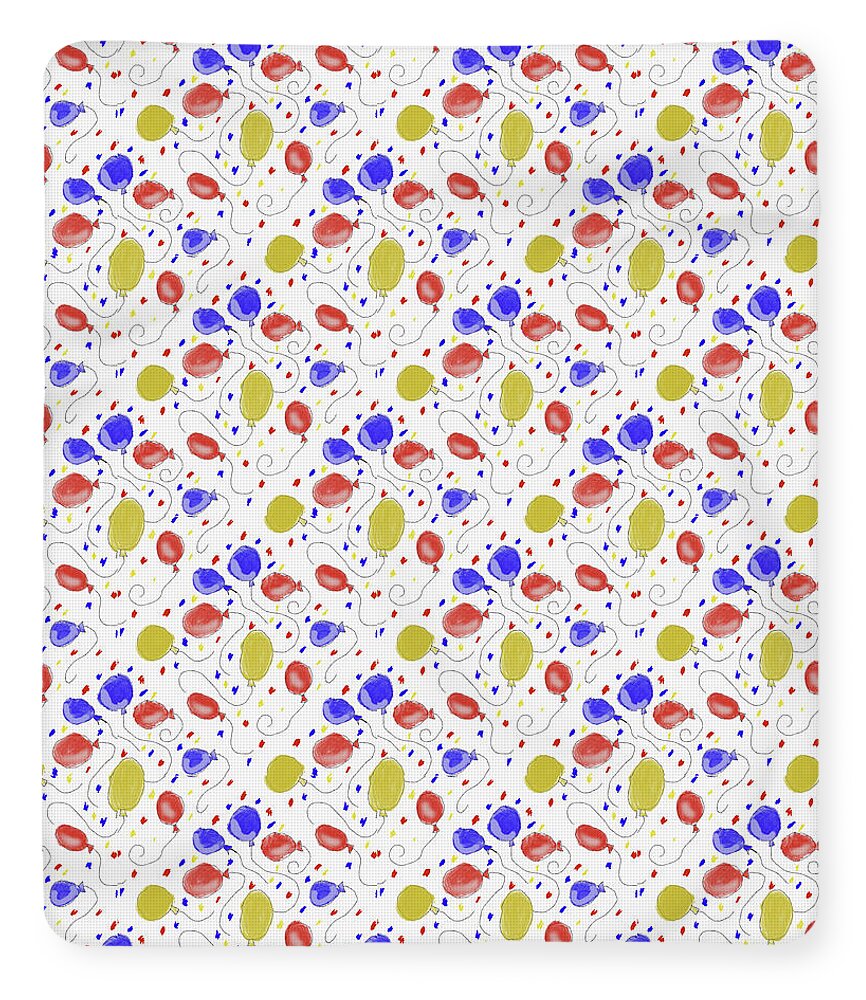 Balloons Pattern - Blanket