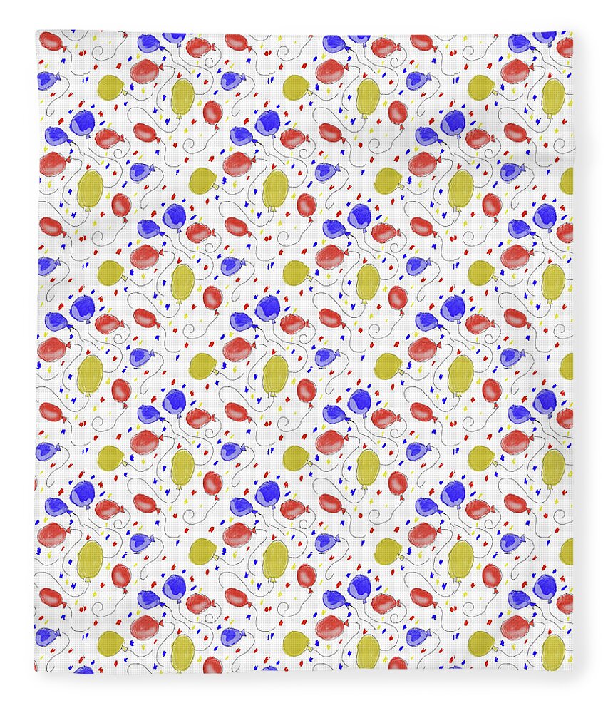 Balloons Pattern - Blanket