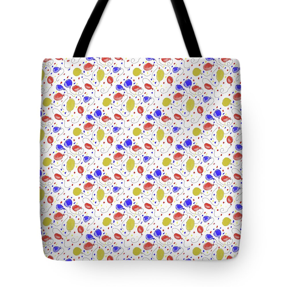 Balloons Pattern - Tote Bag