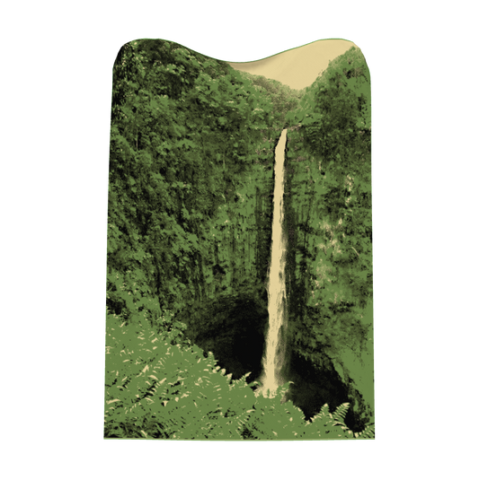 Akaka Falls Hawaii Knit Blanket