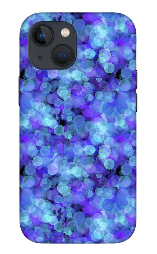 Blue Bokeh Pattern - Phone Case