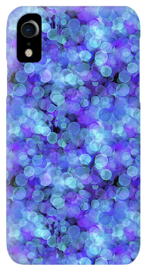 Blue Bokeh Pattern - Phone Case
