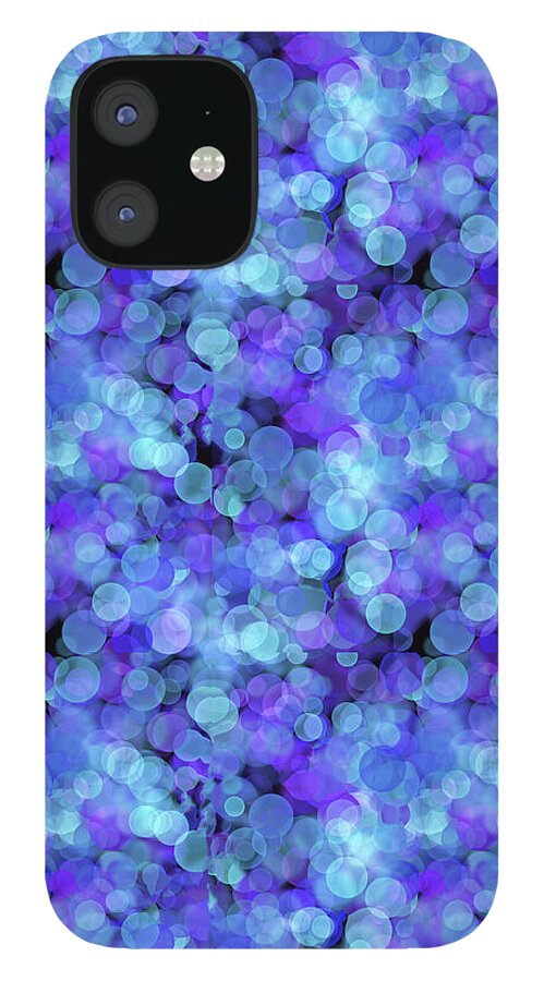 Blue Bokeh Pattern - Phone Case