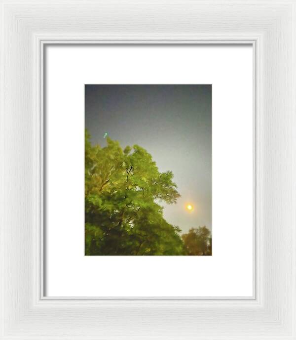 Blue Moon August 2024 - Framed Print