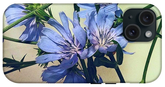 Blue Wildflowers - Phone Case