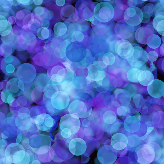 Blue Bokeh Pattern Digital Image Download