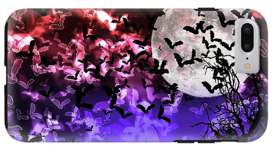 Bokeh Light Bats - Phone Case